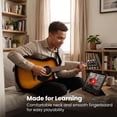 thumbnail image 6 of Fender FA-125CE Dreadnought Cutaway Acoustic-Electric Guitar - Sunburst w/ Gig Bag, 6 of 9