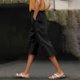 thumbnail image 2 of Pantalones informales para mujer Pantalones cortos con cintura elástica y cordón - Cómodos para el día a día en primavera, verano y otoño, 2 of 6