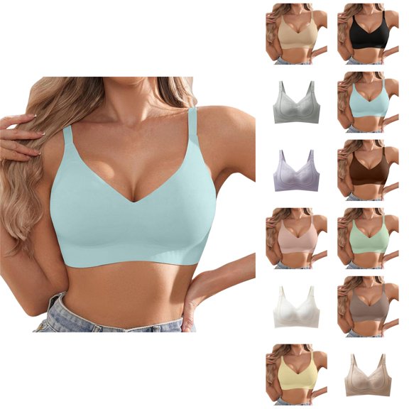 Seamless Jelly Gel Bra For Wireless Comfort T Shirt Bra Bralette Soft Support Everyday Wear