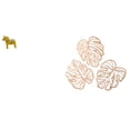 thumbnail image 1 of Figura De Caballo Sueco Dalecarlian, Escultura Animal Y Hojas De Palma, Arte De Pared De Madera, Adorno Tropical Creativo Para Estantería, Entrada, Armario, Decoración Del Hogar., 1 of 8