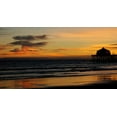 thumbnail image 2 of Johnson, George 24x15 Black Ornate Wood Framed with Double Matting Museum Art Print Titled - Rubys at Sunset, 2 of 4