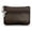 Coffee, variant on Men Women Genuine Leather Card Coin Key Holder Zip Wallet Pouch Bag Purse