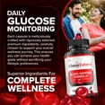 thumbnail image 2 of Gluco Extend Capsules - GlucoExtend Pills Advanced Supplement, All Natural, Maximum Strength Formula, Reviews, 5 Pack, 300 Capsules, 2 of 7