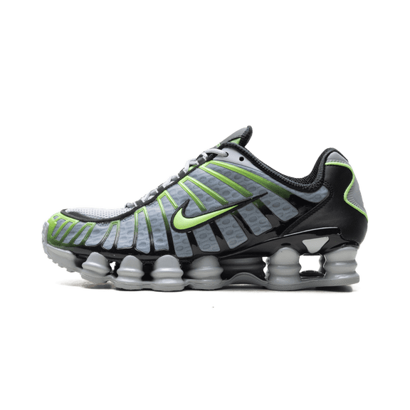 NIKE MENS Shox TL "Wolf Grey Lime Blast" AV3595 005 AV3595 005 from Stadium Goods