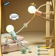 thumbnail image 4 of Funny Sportsman Night Light, Changeable Shape DIY LED Desk Lamp, Poseable Humanoid Bedside Light for Kids, Creative Sports Themed Room Decor,, 4 of 12