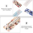 thumbnail image 3 of PAMINGONO 4Pcs Fashion Spring Hairpins Assorted Color Alloy Hair Barrettes Comfortable Hair Accessories, 3 of 6