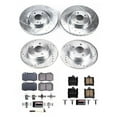 thumbnail image 2 of PowerStop Front and Rear Z23 Evolution Sport Carbon-Fiber Ceramic Brake Pad and Drilled & Slotted Rotor Kit Fits: MERCEDES-BENZ Select Models K8913, 2 of 7