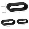 thumbnail image 5 of 120 Pcs Silicone Watch Strap Watch Strap Fastener Rings Replacement Watch Strap Band Keepers Retainers Holders, 5 of 6