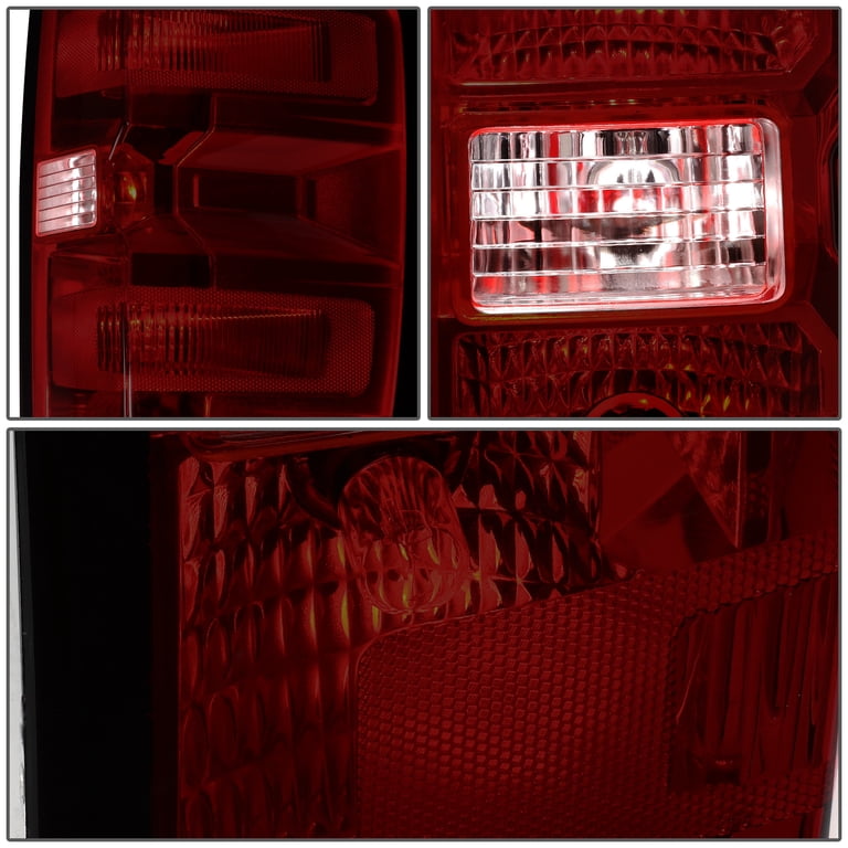 Silverado 1500 OE Style Tail Lights; Chrome Housing; Red Smoked Lens Silverado 1500 OE Style Tail Lights; Chrome Housing; Red Smoked Lens
