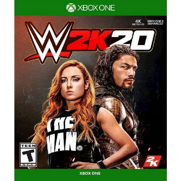 Restored WWE 2K20 (Xbox One, 2019) Wrestling Game (Refurbished)