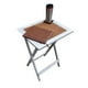 thumbnail image 3 of Mesa Plegable de Madera Hogare Natura Blanca, 3 of 6