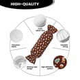 thumbnail image 5 of Salouo Christmas Gingerbread Pattern Cute Bolster Pillow,Cylindrical Pillow Long Pillow for Bed Round Side Pillow for Knee/Leg/Neck ,- Length 24.4" x 9.8" Diameter, 5 of 8