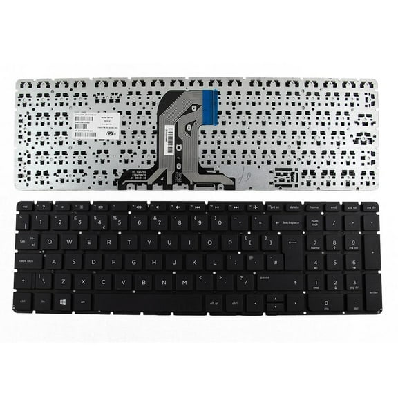 English United Backless Keyboard for Pavilion 15--AF 15Q-AJ 250 G4 G5 G4 G6 G5 15 15-AY