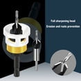 thumbnail image 3 of Juego De Brocas Avellanadoras, Sin Rebabas, Taladro Avellanador De 4 Flautas De 82 Grados Con Estuche De Transporte Para Metal, 3 of 7