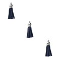 thumbnail image 4 of Wosthever 28 piezas llavero encantos creativo exquisito llavero colgante borlas llavero borla adorno DIY accesorio azul marino azul marino 3Conjunto, 4 of 6