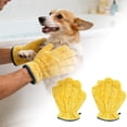 thumbnail image 2 of BotaniNest Coral Fleece Grooming For & Cats Bathing Soft Wash For Home Use (1 Pair), 2 of 7