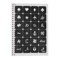 thumbnail image 4 of Temporaire Modèles, Art du Corps Pochoir Opération Simple Statique Réutilisable Gratuit 99 Motif Imperméable à l'Eau PVC pour Noël, 4 of 8