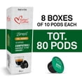 thumbnail image 3 of Italian Coffee Brasil Espresso Medium Roast K-fee Capsules, 80 Ct (8 Boxes of 10), 3 of 6