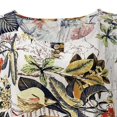 thumbnail image 5 of Plus Size Dresses for Curvy Women Floral Print Sleeveless Sundress Beach Casual Loose Womens Dress Yellow XL, 5 of 5