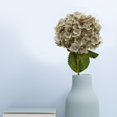 thumbnail image 5 of Fake Flowers Promotion Sale! Nomeni 1Pc Gray Hydrangeas Artificial Flowers Bouquet Decoration Bridal Wedding Flower Real Latex Home, Home Decor Clearance Sale Grey, 5 of 5