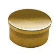 thumbnail image 1 of Flush End Cap Fittings, Polished Brass - 2 in., 1 of 1