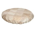 thumbnail image 1 of veasfak Printed Round Fitted Tablecloth Home Party Wipeable Cover Decor 80cm Brown 2, 1 of 9