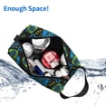 thumbnail image 4 of Uemuo Play Game Pattern Portable Toiletry Bags with Handle, Waterproof travel Make up Bags for Women, Large Capacity Travel Cosmetic Bags, 4 of 9