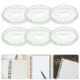 thumbnail image 3 of Milisten 50Pcs Planner Discs Loose-leaf Bind Discs Binding Discs Small Binding Discs Notebook Binding Discs, 3 of 5