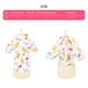 thumbnail image 2 of Ropa para cachorros, camisa de solapa con estampado de piña, camiseta polo de verano, ropa para mascotas, ropa para perros (rosa), 2 of 5