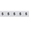 thumbnail image 2 of Circle Dot Number 5 Stickers | 0.75" Inch Round | 500 Pack, 2 of 3