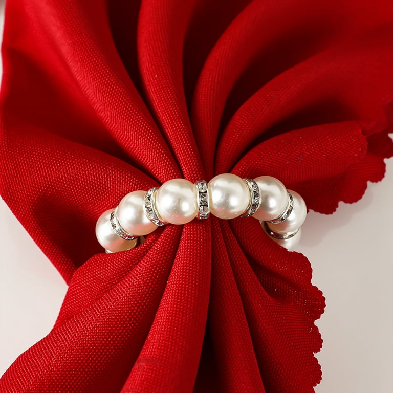 Elastic napkin rings online