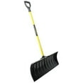 thumbnail image 2 of Structron Snow Pusher Black Abs Head Yellow Fiberglass Handle D-Grip, 2 of 2