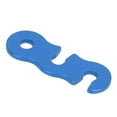 thumbnail image 2 of 10 Uds. Ajustador de tope de cuerda para tienda de campaña de aleación de aluminio con 3 orificios, cierre de cable de extremo abierto, hebilla de cuerda de viento S azul, 2 of 10