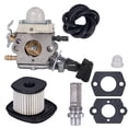 thumbnail image 1 of Mosiee Carburetor Kit With Hd2 Filter Kit For Sh86 Bg86 Sh86C Bg86C Bg86Ce Leaf Blower, 1 of 9
