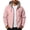 Pink jackets men trendy, variant on Jessboyy Jackets for Men with Hood Fall Winter Hiking Climbing Outdoor Jacket Trendy Pockets Hooded Midweight Windbreaker Green,XXXL