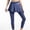 Blue, variant on HUITKMM Yoga Pants Women's Yoga Tennis Skirt Leggings High Waist 2 In 1 Pants Tennis Clothing Sportswear