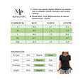 thumbnail image 5 of Mengpipi Women Summer Casual Loose Tops Trendy Eyelet Embroidery Side Tie Drawstring T Shirts S-2XL, 5 of 5
