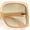Peach - Brown, variant on Womens Mod Designer Rectangular Butterfly Thick Plastic Fashion Sunglasses Slate - Smoke