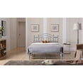 thumbnail image 4 of Pemberly Row Twin Platform Bed in Silver, 4 of 4