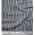 thumbnail image 1 of Soimoi Velvet Fabric Geometric Small Printed Fabric 1 Yard 58 Inch Wide, 1 of 3