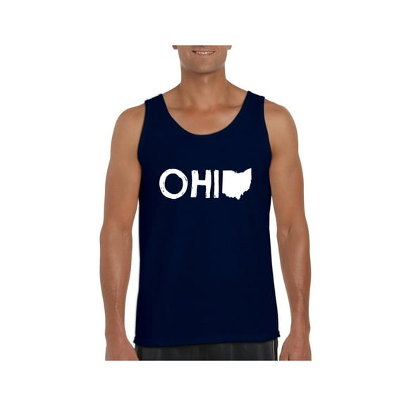 Normal is Boring - Men's Tank Top for Men, up to Men Size 3XL - Ohio Map