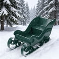 thumbnail image 4 of Clearance Desktop Ornament under $5,Santa Sleigh Christmas Decor Sleigh Sculpture For Table Top Holiday Home Decorations, 4 of 9
