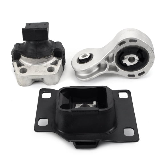 MOCA AUTOPARTS Engine Motor and Transmission Mount Kit Fit for 2008-2011 Ford Focus 2.0L