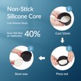 thumbnail image 5 of Waxfans Nose & Ear Hair Removal Mini Wax Kit for Men - A Mini Wax Warmer,a Silicone Bowl,100g Wax Beads,20 Applicators,Portable Mini Wax Pot for Men & Women (Black), 5 of 7