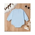 thumbnail image 4 of Bagilaanoe Newborn Baby Girl Boy Oversized Rompers Cartoon Print Long Sleeve Bodysuits 6M 12M 18M 24M Infant Casual One Piece Short Jumpsuit, 4 of 9