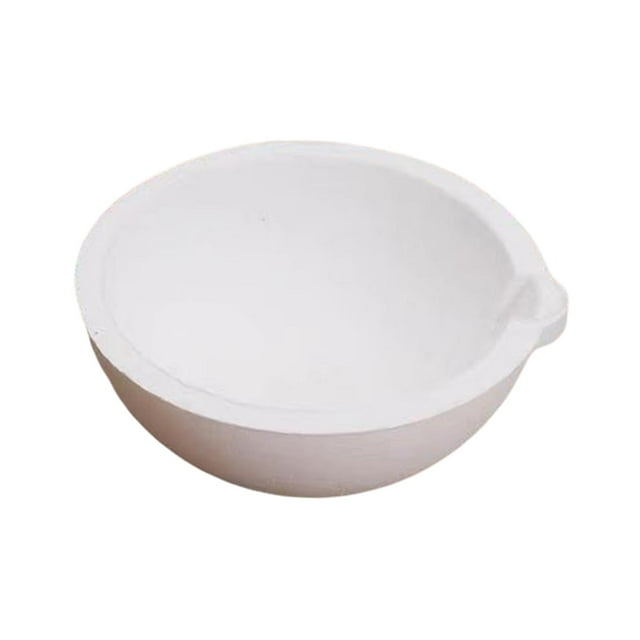 Crisol de sílice para fundición, recipiente de refinación, recipiente de fundición, plato de copa, horno para fundición 500g