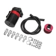 thumbnail image 2 of Oil Catch Can, Dual Chamber Oil Baffled Reservoir  For Car Red, 2 of 8