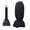 Black, variant on BIMZUC Waterproof Ice Scraper Mitt with Elastic Band Snow Shovel Glove Cold Proof Windshield Scraper for Car SUV Truck Window Cleaning Tool Black 10.2 inches / 26 cm