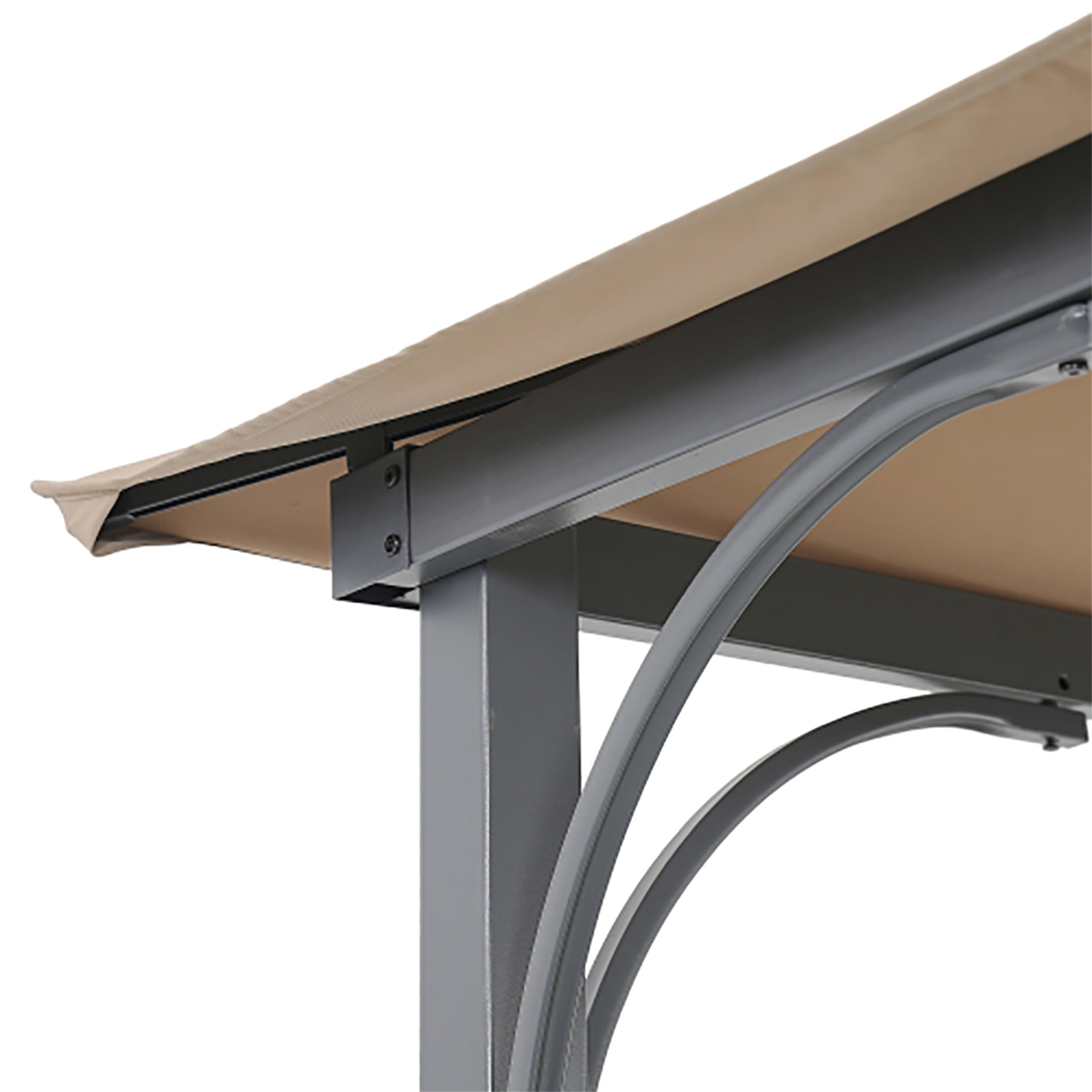 Kadyn Hard Top Gazebo, Outdoor Rooftop Canopy Tent, Permanent Gazebo with Extended Side Canopy/Awning and LED Lights, Garden, Patio, Lawn Parasol Kadyn Hard Top Gazebo, Outdoor Rooftop Canopy Tent, Permanent Gazebo with Extended Side Canopy/Awning and LED Lights, Garden, Patio, Lawn Parasol