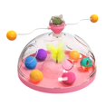 thumbnail image 1 of Pet Cat Rotating Windmill Toys With Ball Scratch-resistant Interactive Turntable Pet Educational Toys He Qiyong unisex, 1 of 2